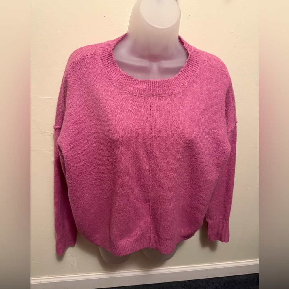 Vince Camuto Vibrant Pink Sweater XS